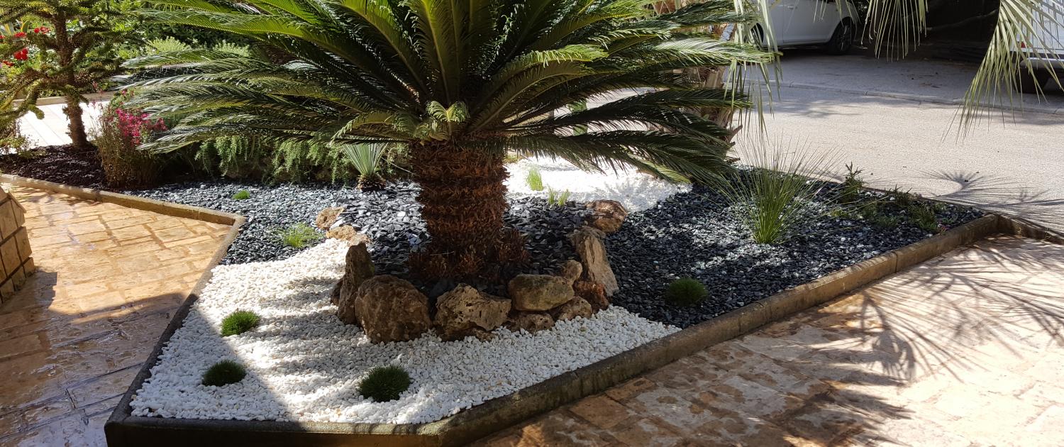 Création de jardin sec à Sainte-Maxime 83